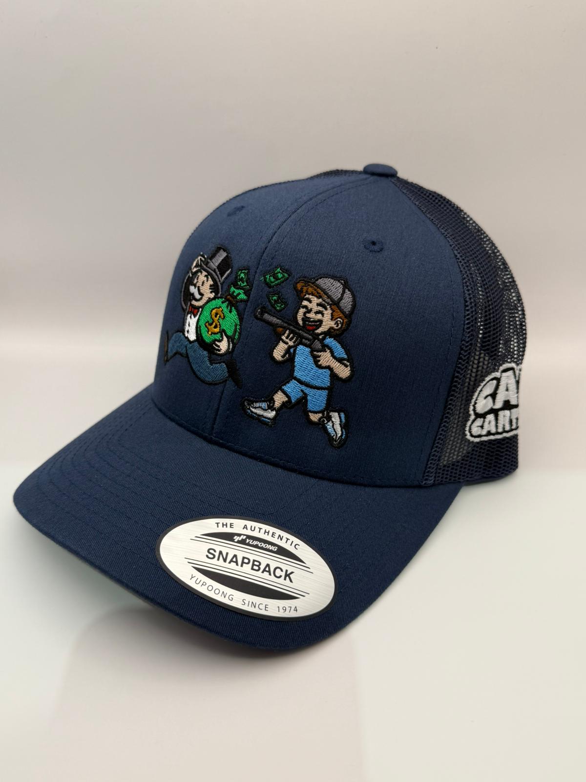 Cap Cartel Bank Robber Cap - Navy